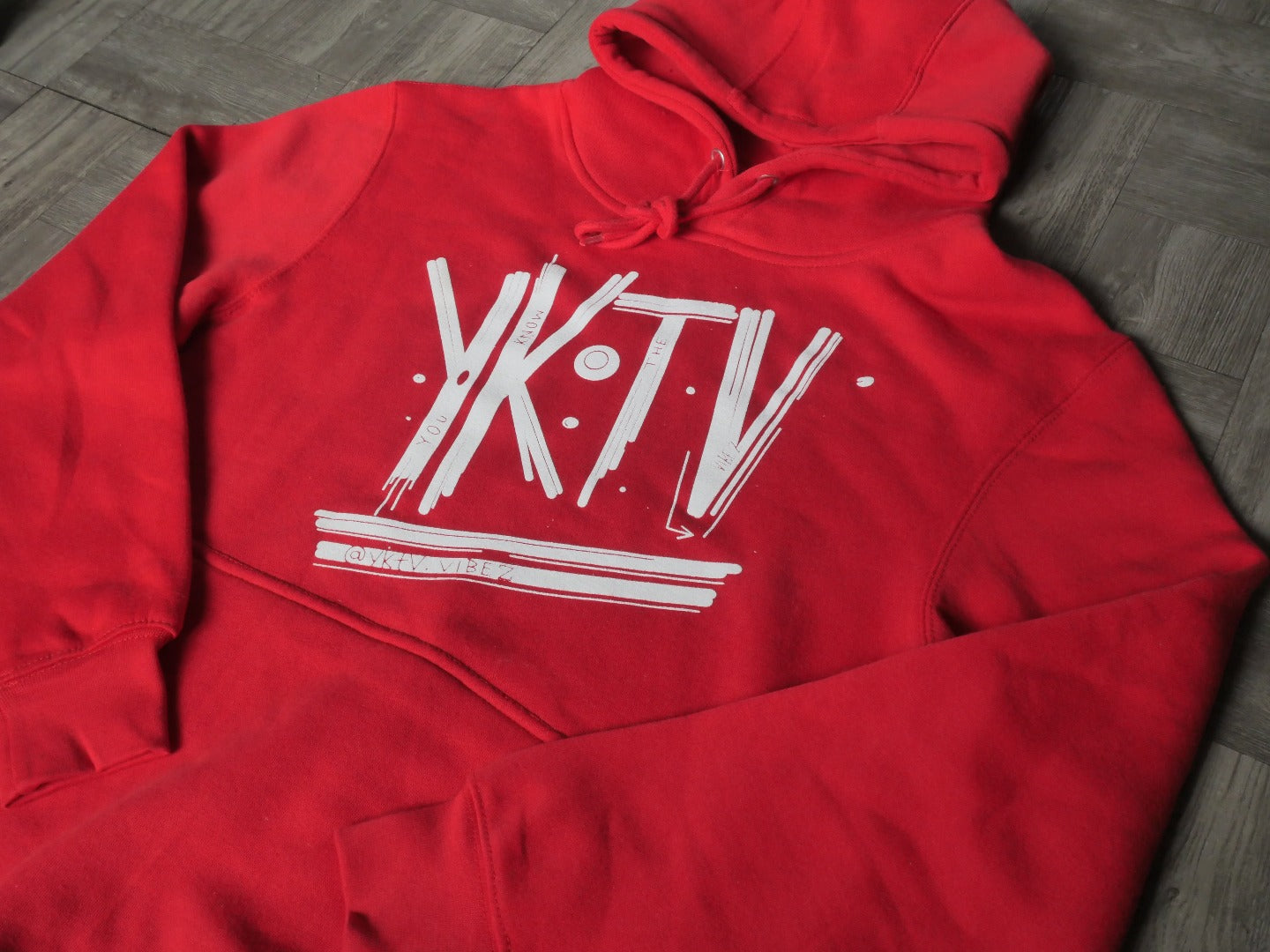 You Know The Vibez Hoodie Unisex (Red)