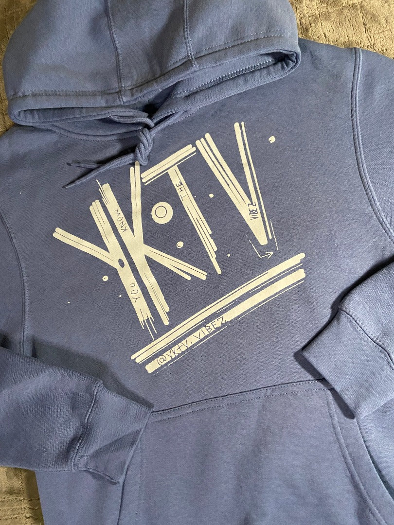 You Know The Vibez Hoodie (Blue)