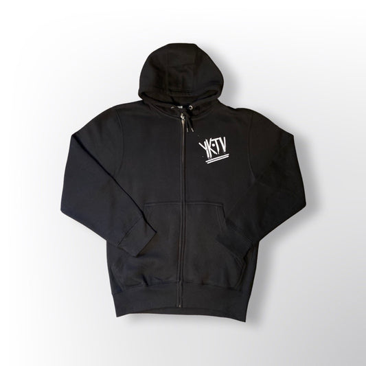 F**k Wit The Kid Zip Up Hoodie (Black)