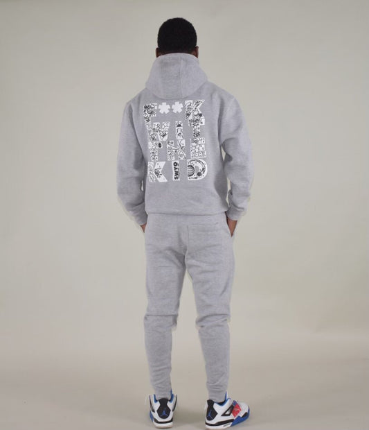 F**k Wit The Kid Hoodie (Grey)