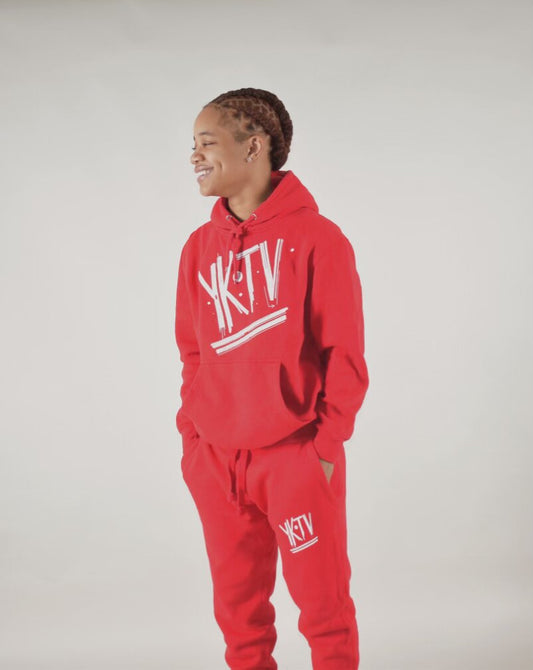 You Know The Vibez Hoodie (Red)