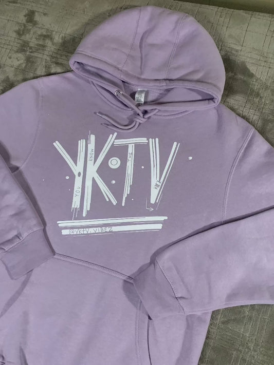 You Know The Vibez Hoodie (Lavender)