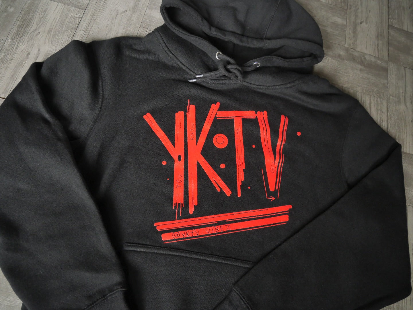 You Know The Vibez Unisex Hoodie (Black)